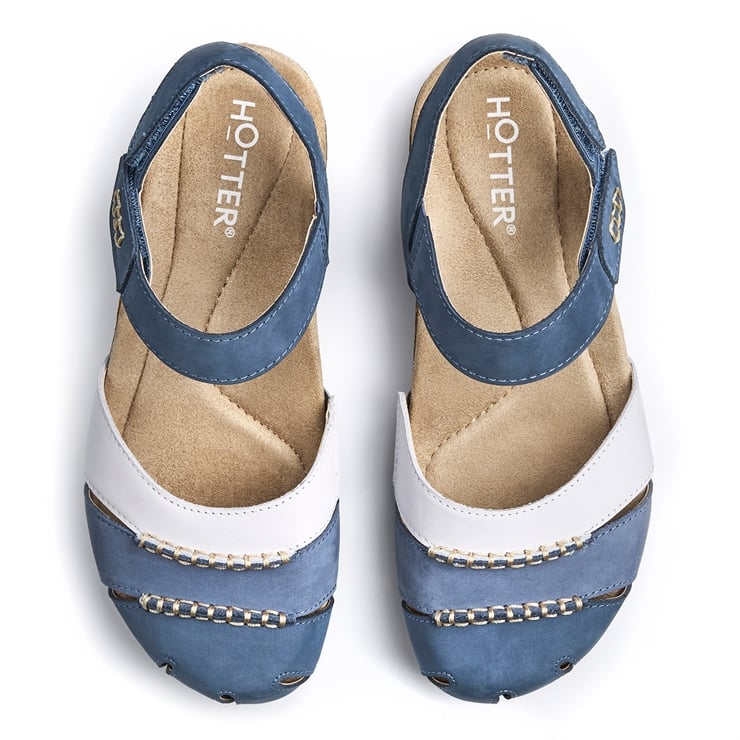 Hotter Denali Sandals Blue Multi