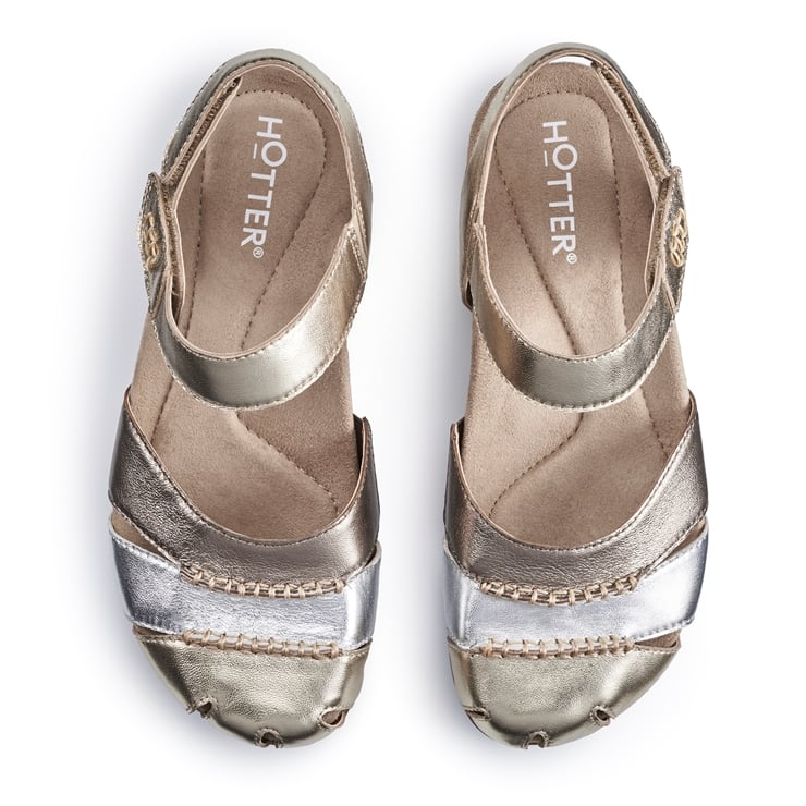 Hotter Denali Sandals Metallic Multi