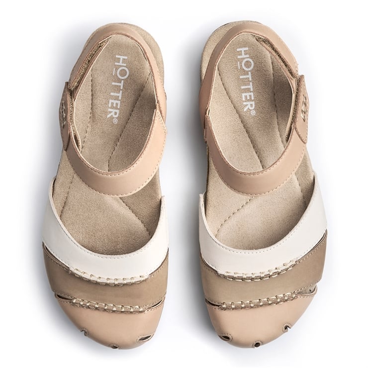 Hotter Denali Sandals Tan Multi