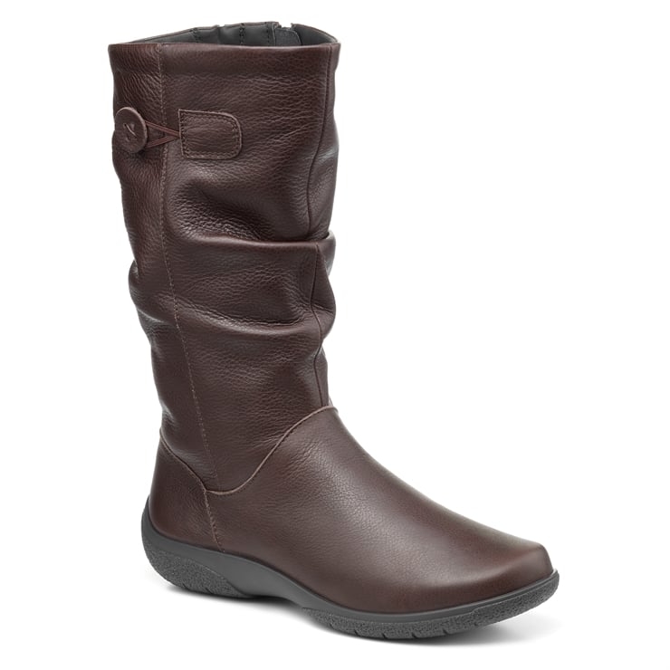 Hotter Derrymore II Boots Chocolate