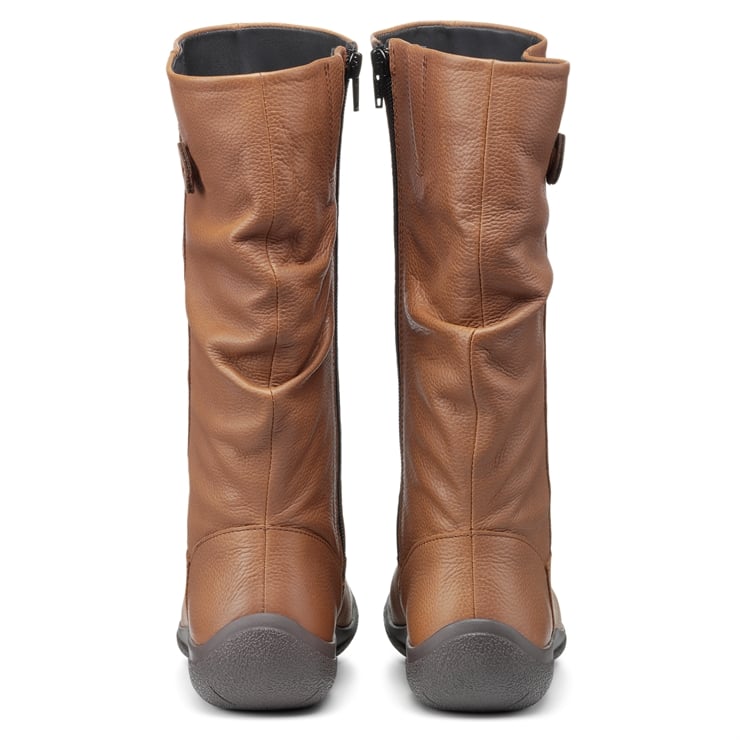 Hotter Derrymore II Boots Rich Tan