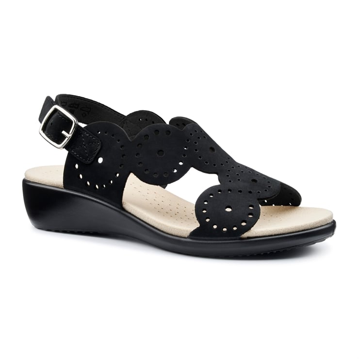 Hotter Diana Sandals Black