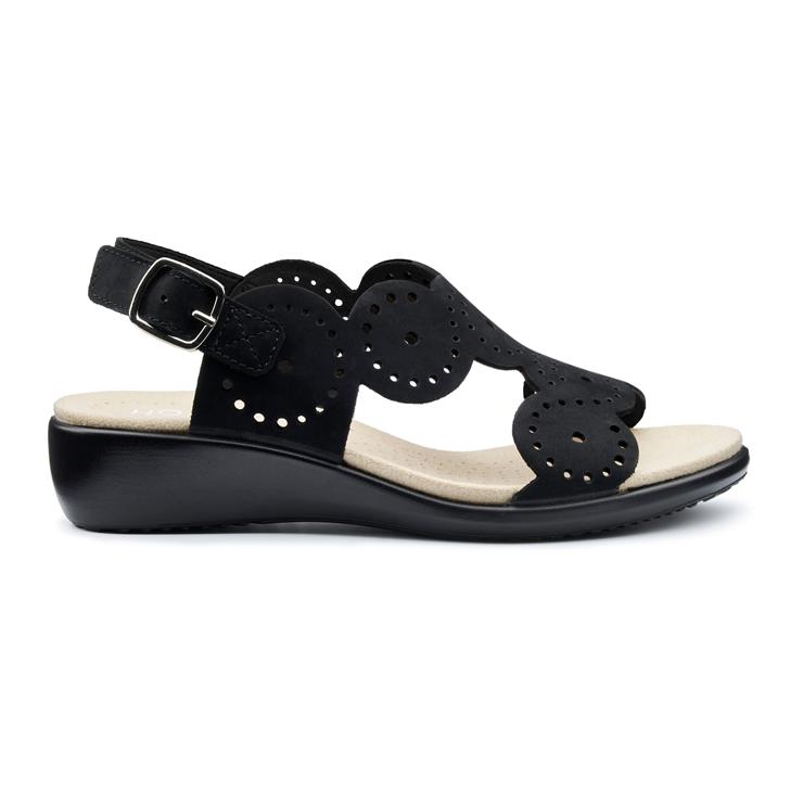 hotter Diana Sandals Black
