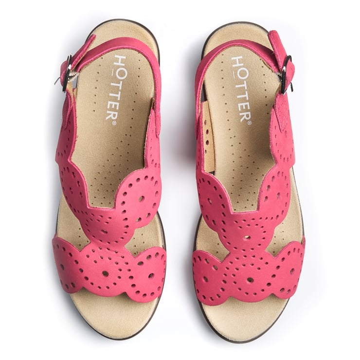 Hotter Diana Sandals Sunset Coral