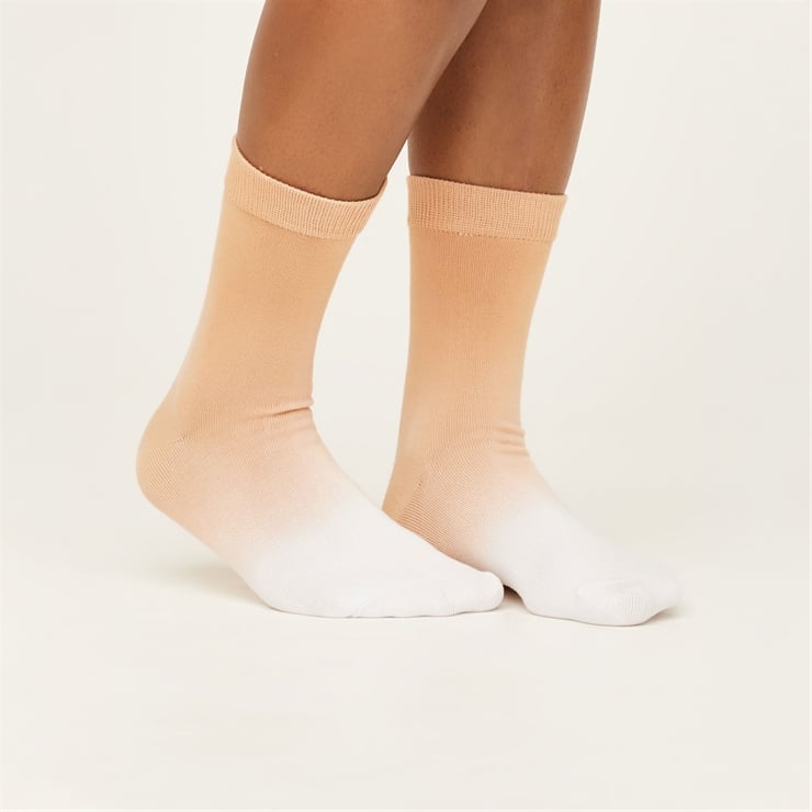 Hotter Dip Dye Socks Yellow