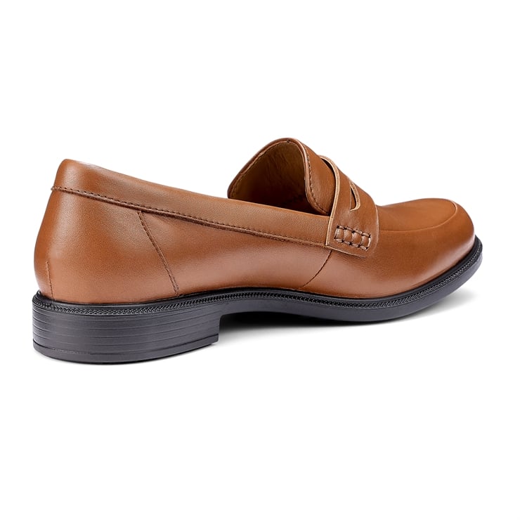 Hotter Dorset Shoes Rich Tan