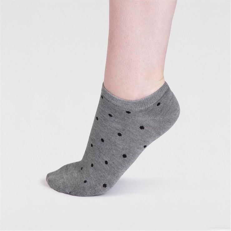 hotter Dottie Trainer Socks Grey