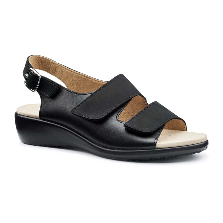 Hotter Easy II Sandals Black