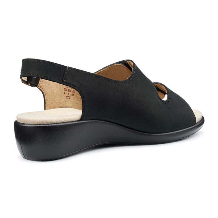 Hotter Easy II Sandals Black