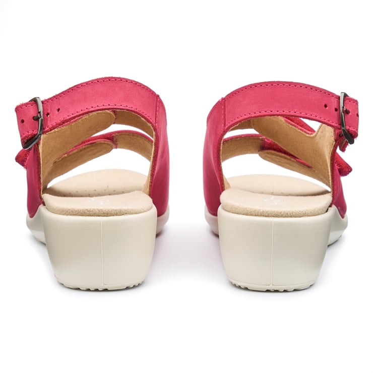 Hotter Easy II Sandals Bright Pink