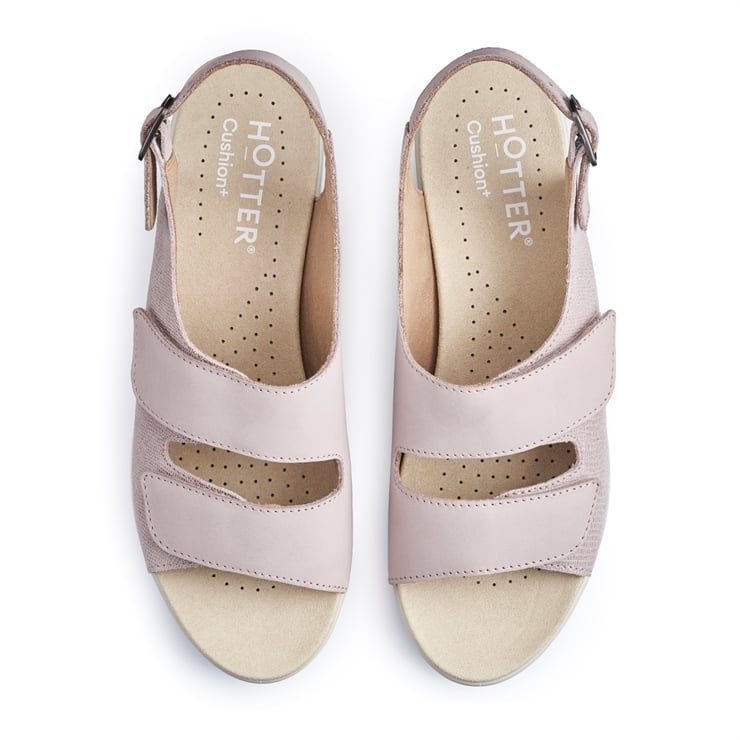 Hotter Easy II Sandals Light Mink