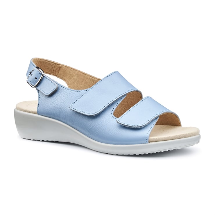 Hotter Easy II Sandals Soft Blue