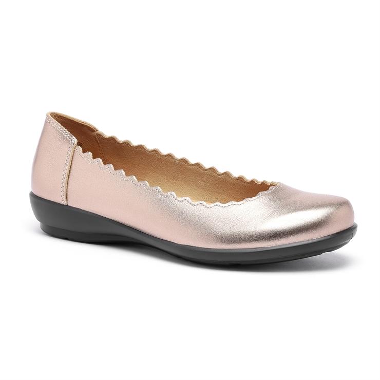 Hotter Eider Shoes Rose Gold