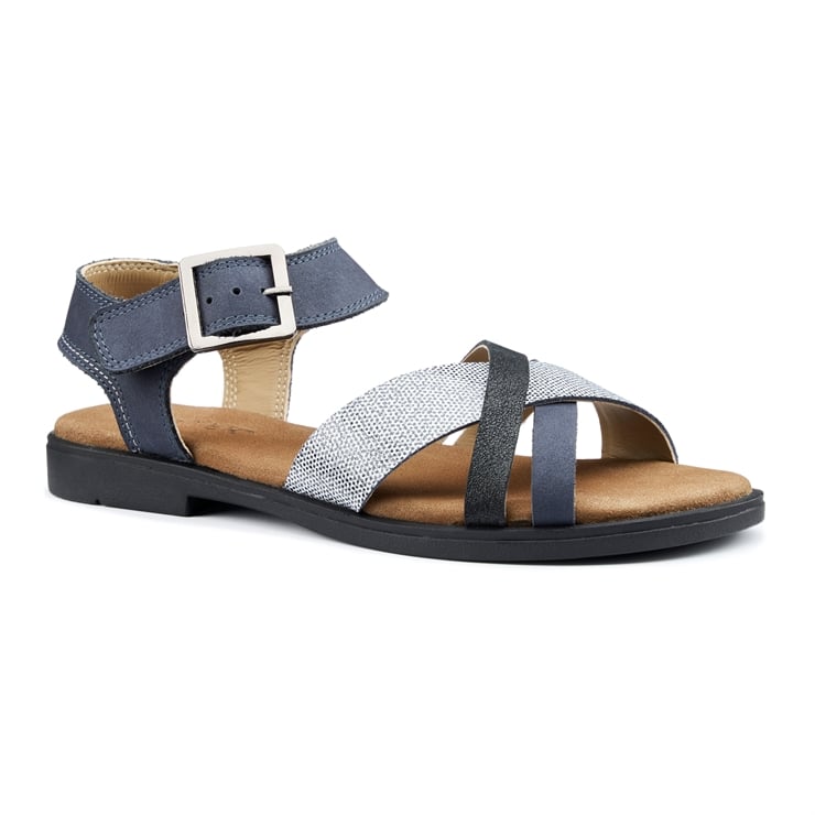 Hotter Eleanor Sandals Navy Multi