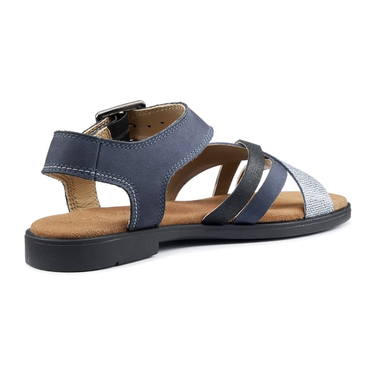 Hotter Eleanor Sandals Navy Multi