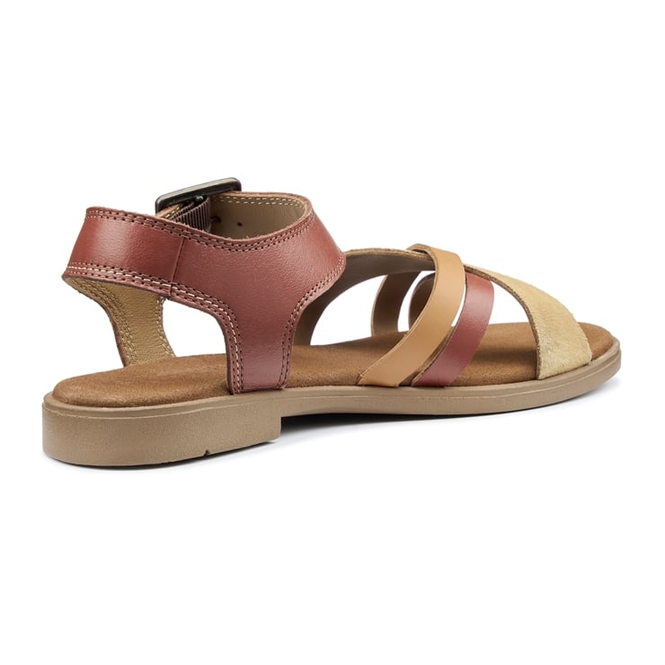 Hotter Eleanor Sandals Tan Multi