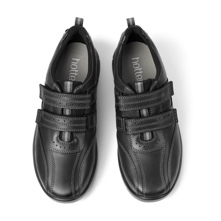 Hotter Energise Shoes Black