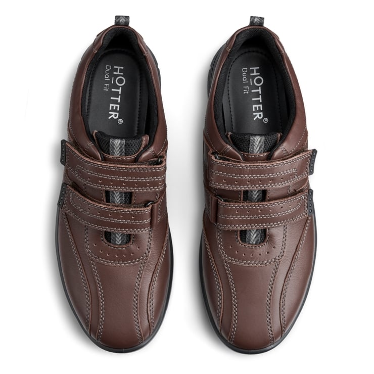 Hotter Energise Shoes Walnut