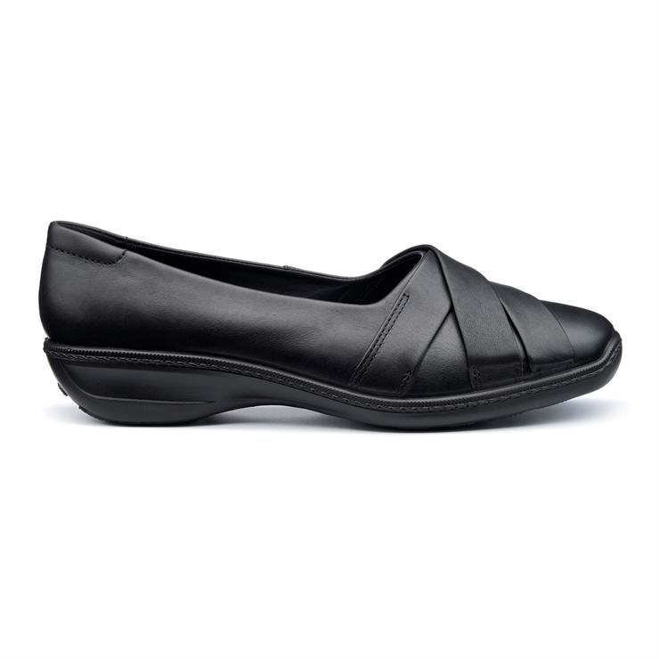 hotter Evelyn Shoes Black