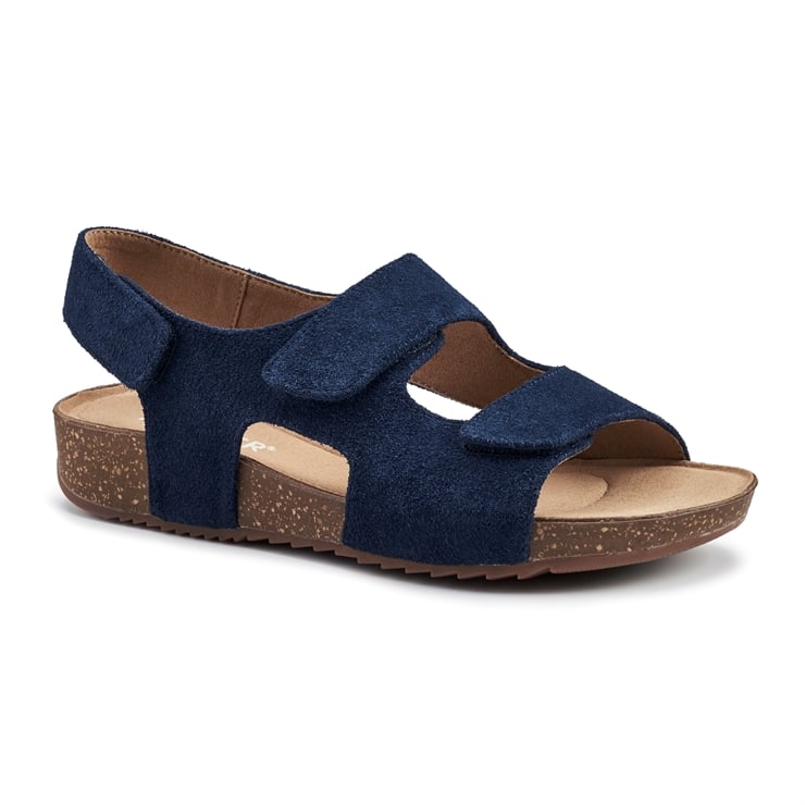 Hotter Explore Sandals Denim Navy