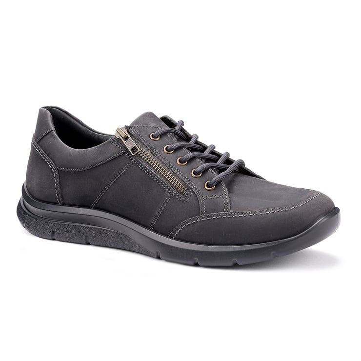 Hotter Finn Trainers Dark Grey