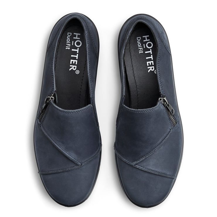 Hotter Flora Shoes Navy