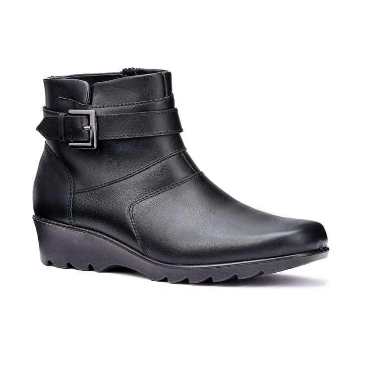 Hotter Foxton Boots Black