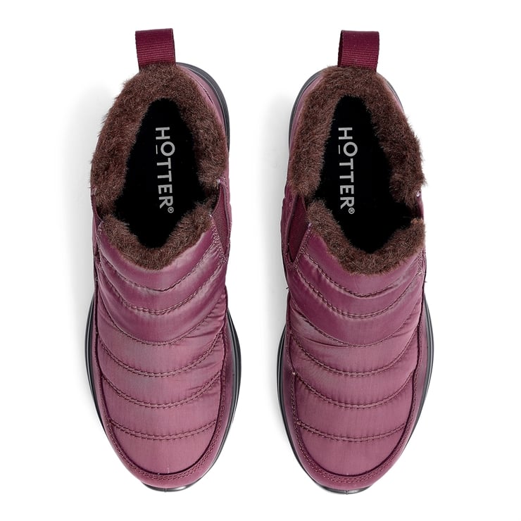 Hotter Frost Boots Dark Cherry