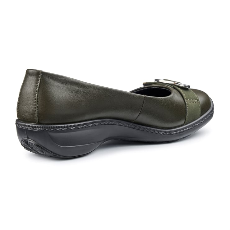 Hotter Grace Shoes Forest Green