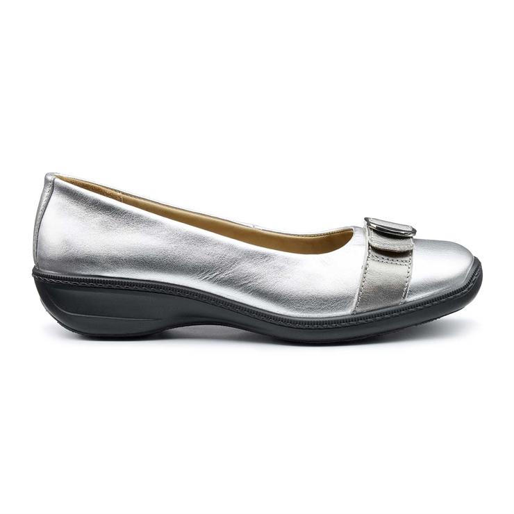 hotter Grace Shoes Silver / Pewter