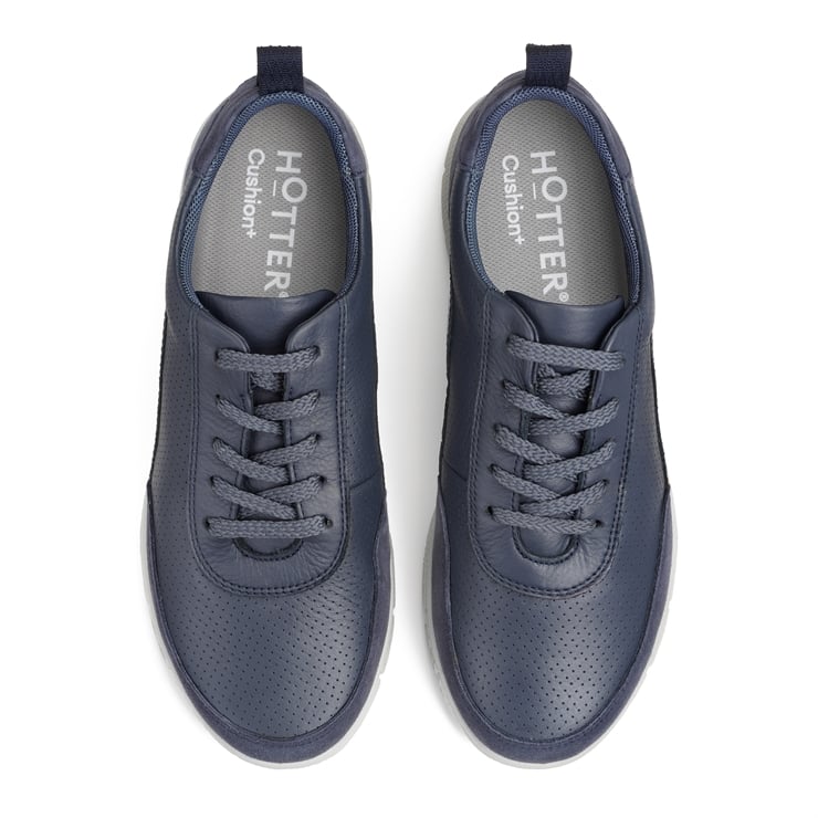 Hotter Gravity II Trainers Navy Croc