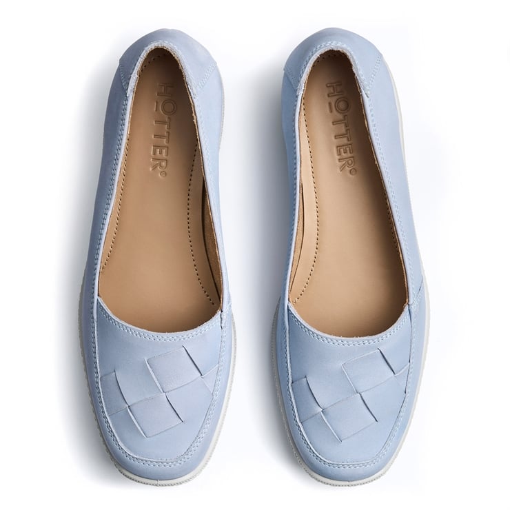 Hotter Havana Shoes Soft Blue