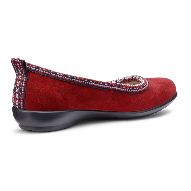 Hotter Honey Slippers Red Currant