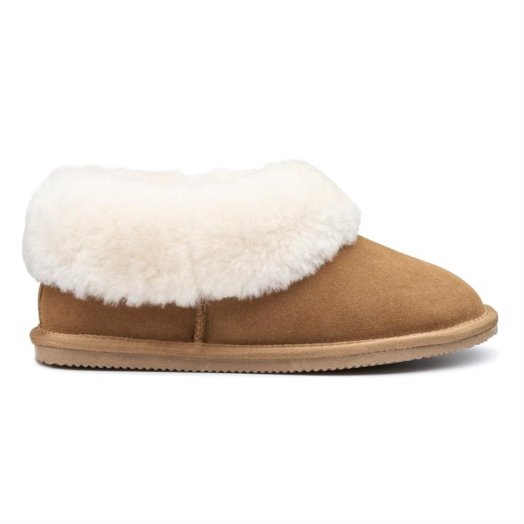 hotter Hug Slippers Chestnut