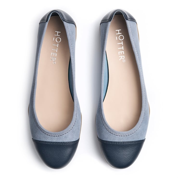 Hotter Ivy Shoes Blue / Navy