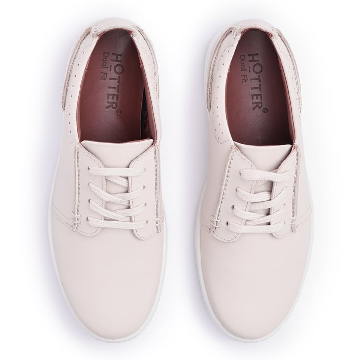 Hotter Jasper Trainers White Sand
