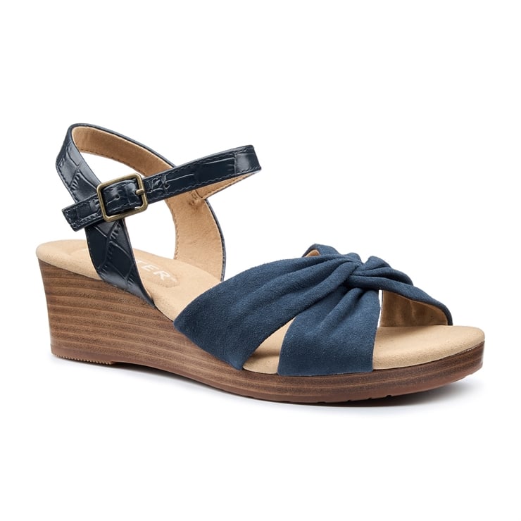 Hotter Java Sandals Navy