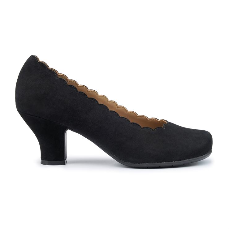 hotter Jive Heels Black