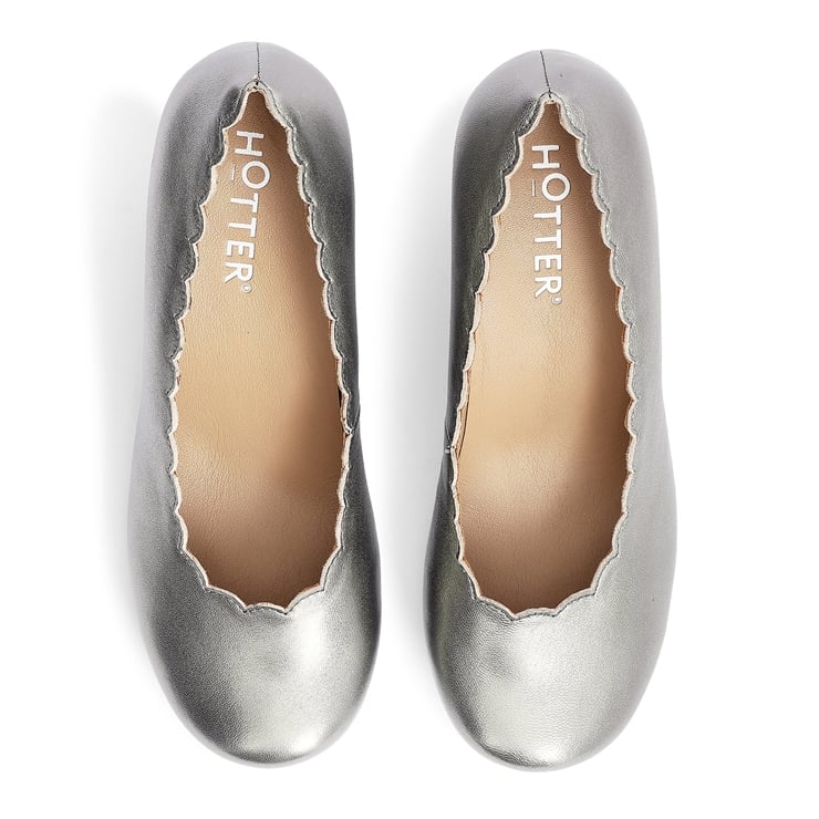 Hotter Jive Heels Pewter