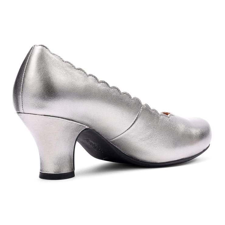 Hotter Jive Heels Pewter