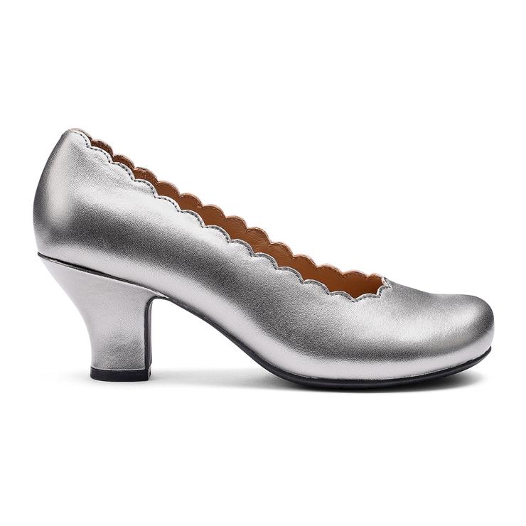 hotter Jive Heels Pewter
