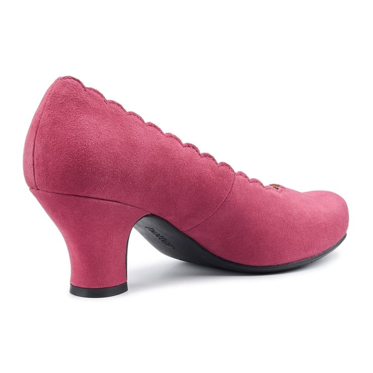Hotter Jive Heels Pink