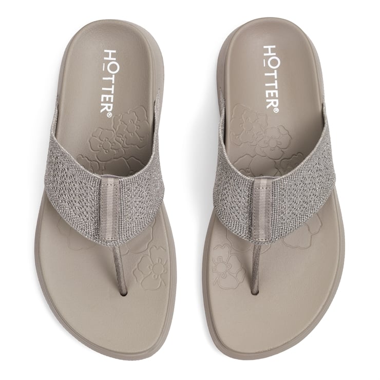 Hotter Kelly Sandals Mink