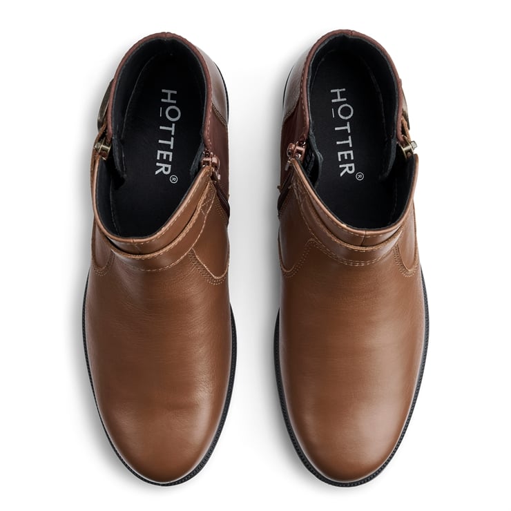 Hotter Kingston Boots Tan