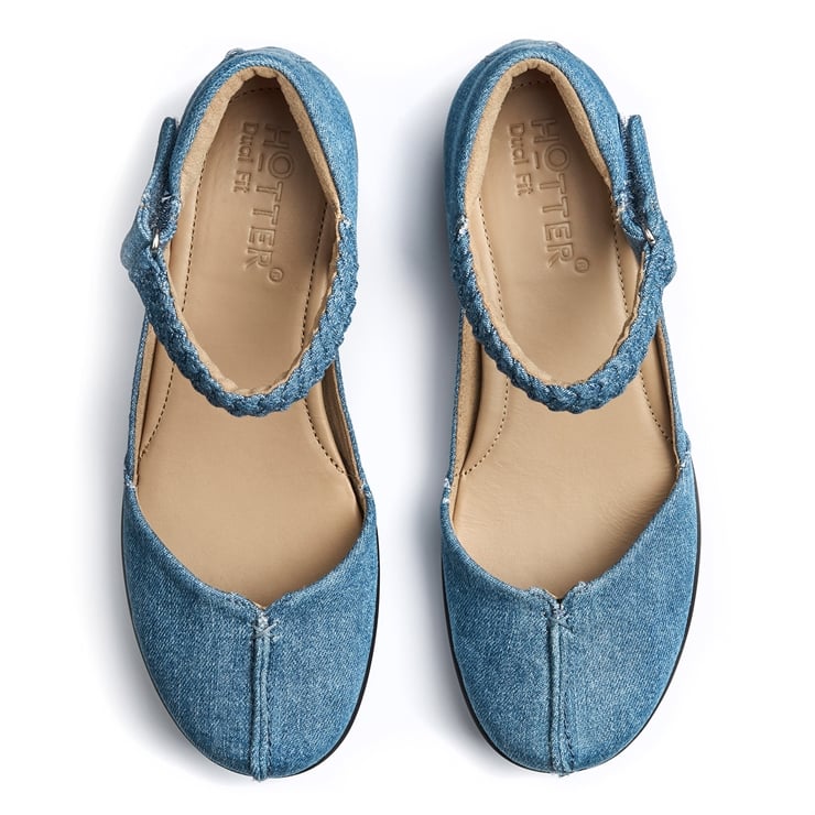Hotter Lake Shoes Denim