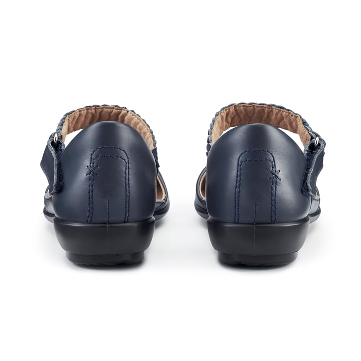 Hotter Lake Shoes Denim Navy