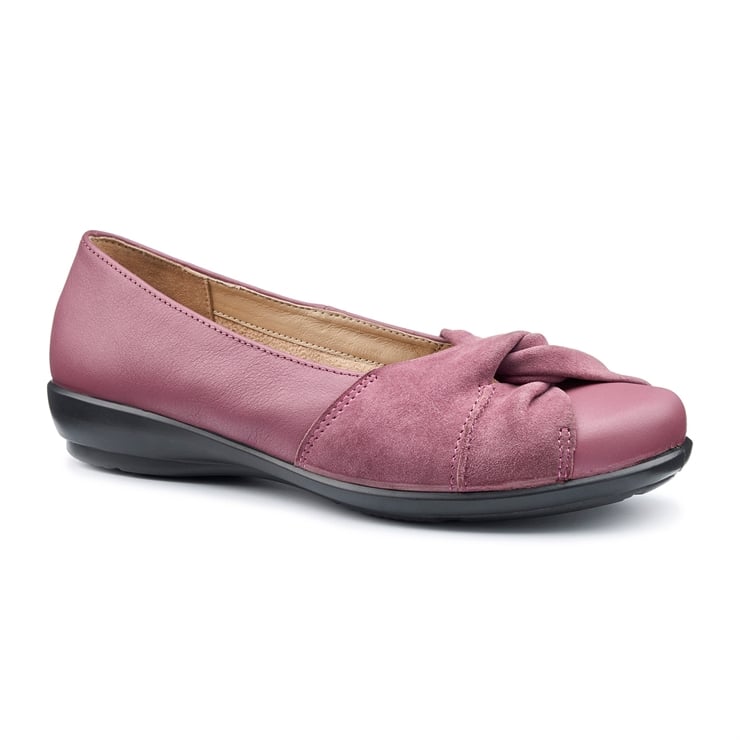 Hotter Lark Shoes Dark Rose
