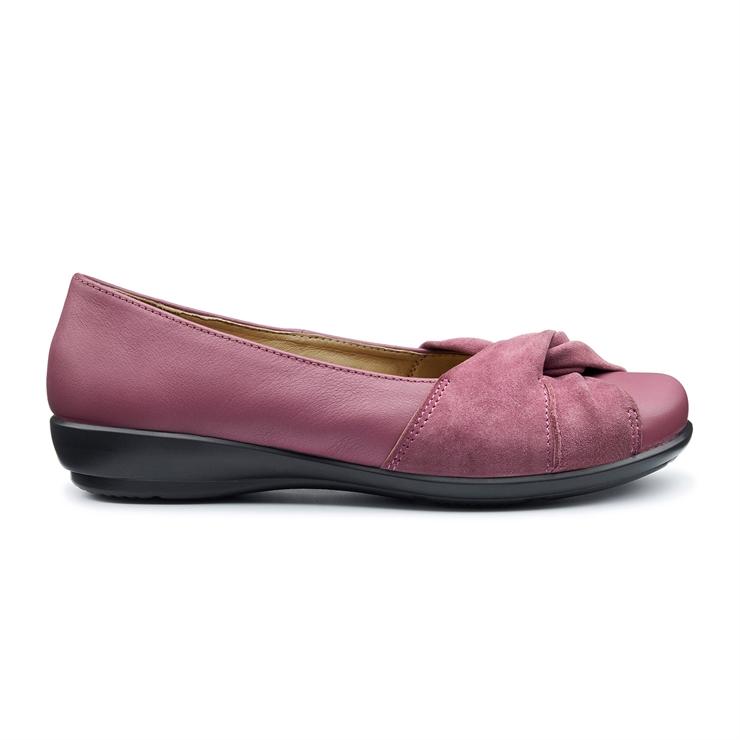 hotter Lark Shoes Dark Rose