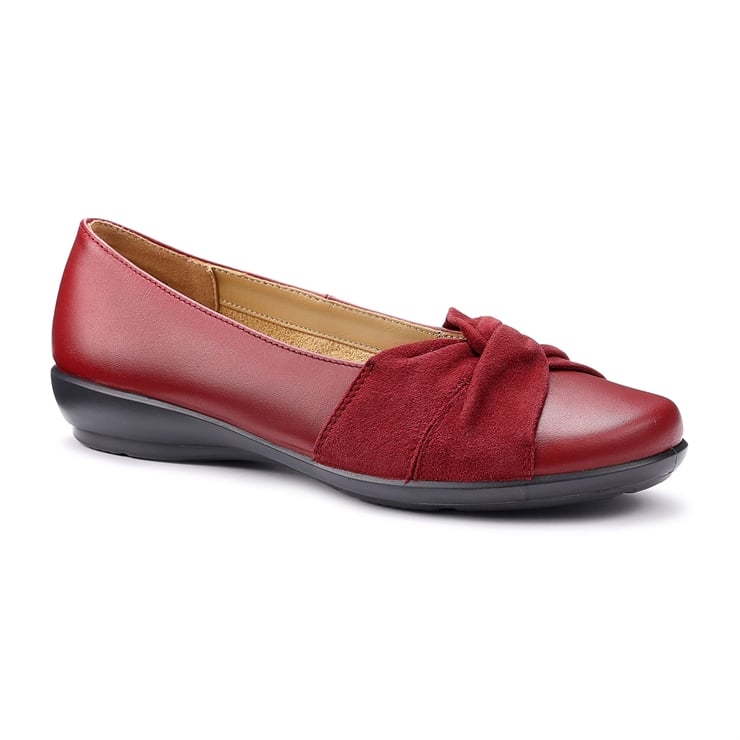 Hotter Lark Shoes Red Pear