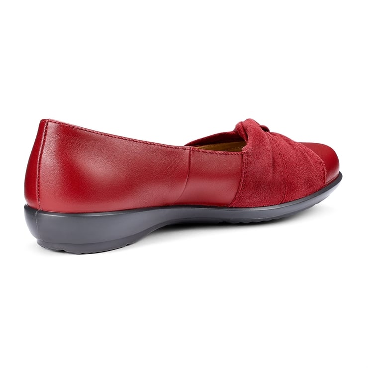 Hotter Lark Shoes Red Pear